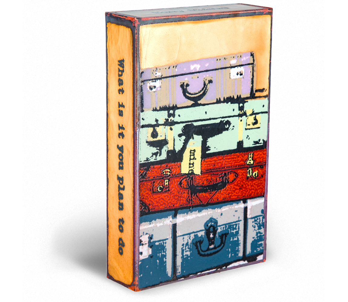 "Bon Voyage" Retired Spiritile by Houston Llew